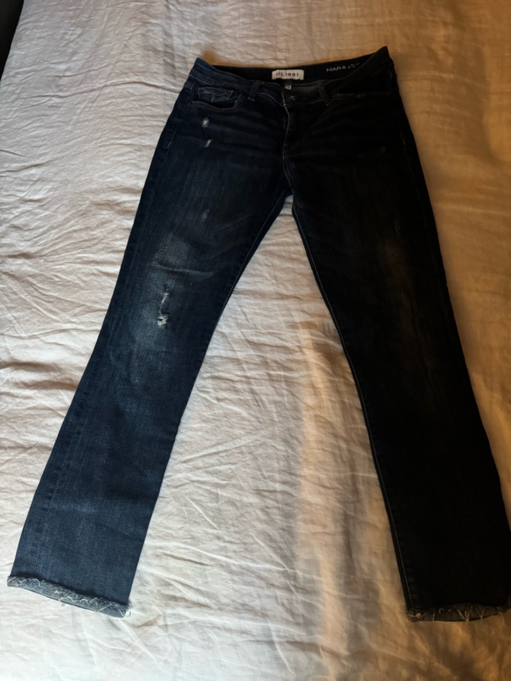 DL Dark Blue Women's Straight Jeans